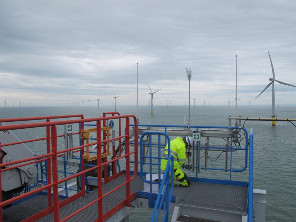 PMR products delivered a robust communication solution to provide for the safety of operatives working on an offshore windfarm.